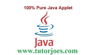 Java Applet Introduction In Tamil [upl. by Nylirem]