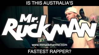 White Aussie Kid Raps Fastest [upl. by Aelahc74]