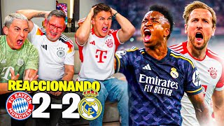 REACCIONANDO al BAYERN MÚNICH 22 REAL MADRID siempre igual… [upl. by Uria]