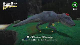 Super Mario Odyssey Kaskadenland  Aufräumen in der Dinohöhle [upl. by Bywaters439]