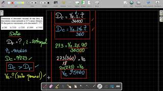 Descuento Comercial vs Descuento Racional y Valor Nominal  Descuentos  Aritmética  Nivel Pre U [upl. by Aitekram]