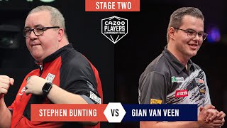 PDC Players Championship Finals 2023 11 25  Stephen Bunting vs Gian van Veen  ENG [upl. by Chrysa]