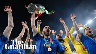 Bonucci dedicates Euro 2020 victory to Italians all over the world [upl. by Brookhouse]