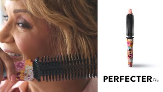 How to get perfect hair using a Heated Round Brush  By Calista [upl. by Charmian438]