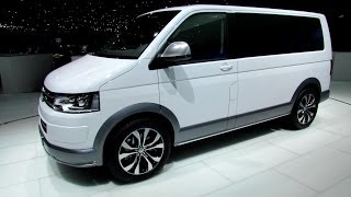 2014 Volkswagen Multivan Alltrack  Exterior and Interior Walkaround  2014 Geneva Motor Show [upl. by Kingston]