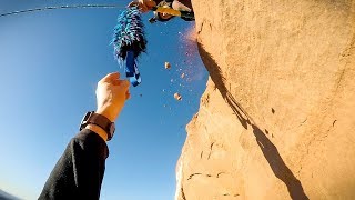 Sketchiest Zipline Access raw footage  Jimmy Pouchert [upl. by Annaicul800]