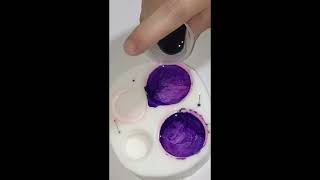 tutorial de resina efecto nube negra con tintas de alcohol [upl. by Nahk]