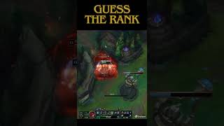 GUESS THE RANK 🩷 WRITE IN COMMENT 👇epicmoments leagueoflegends lol gaming highlights [upl. by Korrie]