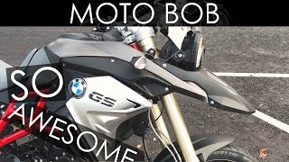 2017 BMW F800 GS Test Ride amp Review  Love This Bike [upl. by Nylkoorb]