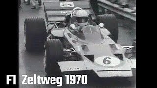 Formel 1 Zeltweg 1970 Jochen Rindt letztes Rennen Lotus 72 Udo Jürgens Jacky Ickx Heinz Prüller ORF [upl. by Nilyarg]