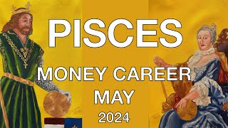 ♓️ Pisces May 2024 💰 Decision clarity victory 💰 Money Career Finance Tarot Reading [upl. by Annaik]