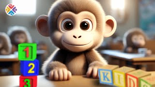 Toddler Educational Videos for 3 Year Olds PreSchool and Nursery  Count  Alphabet  Animal Fun [upl. by Sula]