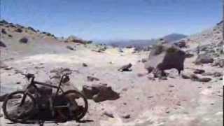 Bicycling Uturuncu  Bolivia 5768m  Worlds highest road [upl. by Mcconaghy189]