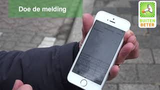 Gemeente Delft gebruikt Buiten Beter app [upl. by Assina]