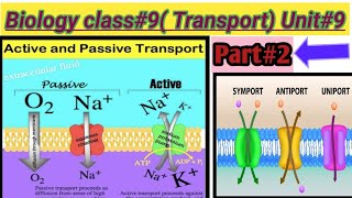 biology class9th Transport unit 9th Part 2 [upl. by Socin472]