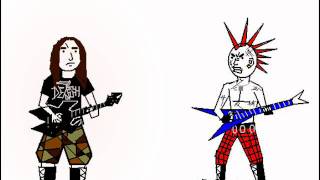 Death Metal VS Punk Rock [upl. by Anitsirhc]