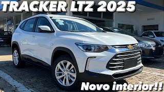 Chevrolet Tracker LTZ 2025  Novo interior em detalhes 4K [upl. by Ahsekal208]