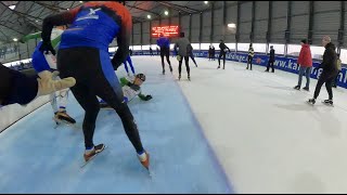 Kardinge schaatsen seizoen 2021  2022 [upl. by Lucchesi]