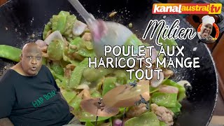 Cuisine de HAP BON  Poulet aux Haricots mange tout [upl. by Adikram]