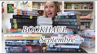 BOOKHAUL SEPTEMBRE  63 LIVRES [upl. by Trinee643]