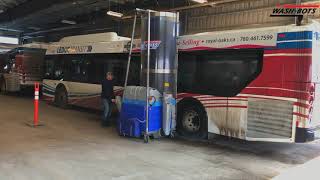 WashBots Canada Ltd Transit Bus Washing [upl. by Turpin71]