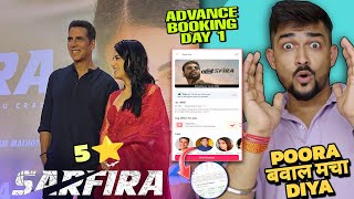 SARFIRA ADVANCE BOOKING OPENED 🔥 SARFIRA SCREENING REVIEW PUNE Akshay K Sudha K Radhika M [upl. by Liggitt]