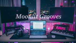 Moonlit Grooves Lofi Jazz hiphop  chill vibes  1hour for work study coding [upl. by Naltiak264]