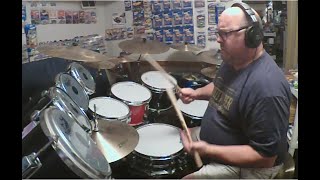 FatDan Playing Drums 9142024 Tama Imperialstar with Octobans and Stewart Copeland Snare Drum [upl. by Margalo]