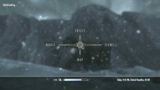 Skyrim Frozen Mammoth Location [upl. by Cilo887]