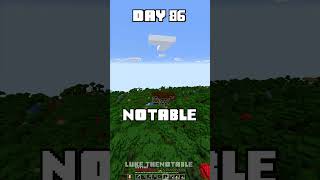 100 Days  Minecraft Shorts  Day 86 minecraft 100days [upl. by Janerich]