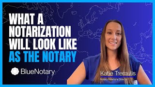 What a Notarization Will Look Like as a Notary [upl. by Mart]