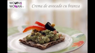 Crema de avocado cu branza [upl. by Aicac440]