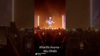 Anyma Afterlife Abu Dhabi techno abudhabi yasisland viralshorts [upl. by Jecho]