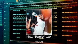 How “Bottle” by Juice WRLD was made FL Studio Remake Tutorial  FLP [upl. by Hgielhsa]