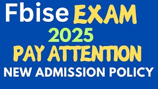 SSCHSSC Exam 2025 Important Update regarding admissions [upl. by Aicilla298]