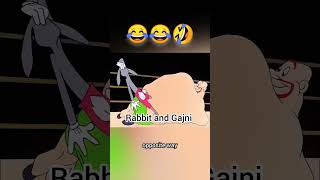 Rabbit and Ghazni 😂😂😂😂🤣🤣funny freefire cartoonvideo [upl. by Jaban]