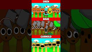 Incredibox Sprunki Oren VS Brud VS Garnold MIX VERSION [upl. by Lief]