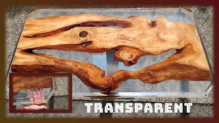 ein Tisch aus Holz und Epoxid Harz  transparent River Table Epoxy Resin [upl. by O'Hara]