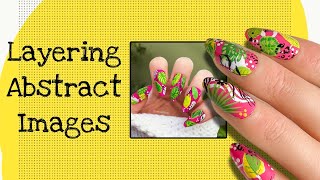 Your Guide to Layered Abstract Nail Stamping Designs [upl. by Etteniuq193]