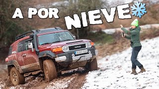 A POR NIEVE❄️FJ CRUISER RAV4 Hilux Santana Samurai amp Montero [upl. by Heywood47]