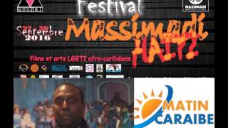 Haïti Festival Massimadi Emmanuel JeanFrançois défend le droit de proctection des minorités [upl. by Diarmit374]