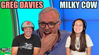 WILTY  Greg Davies’ Milky Way Game REACTION [upl. by Ihp]