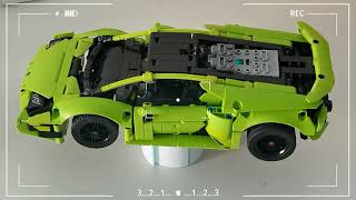 Motorized Kit for LEGO Lamborghini Huracán Tecnica 42161 lego legotechnic legonews legofan [upl. by Eahsel]