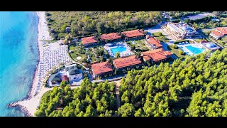 Simantro Beach Hotel 5 Греция Халхидики июнь 2019г [upl. by Oetomit]