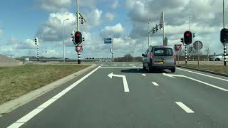 Examenroute richting Hilversum A27 [upl. by Netsirhk]