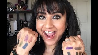 Charlotte Tilbury Entire Color Chameleon Collection Swatches Review amp Tutorial [upl. by Aicilev]