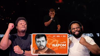 NaPoM 🇺🇸  GRAND BEATBOX BATTLE 2023 WORLD LEAGUE  Solo Elimination BrothersReaction [upl. by Elicia]