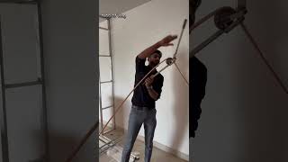 Installed Copper Pipe Work Consild mini vlog by national air conditioner shorts [upl. by Englis]