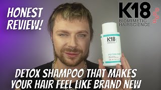 K18 DETOX SHAMPOO  Review  Best Clarifying Shampoo Worth Buying  How To Use Detox Shampoo [upl. by Puff374]