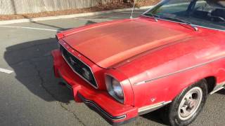 78 mustang mach1 v8 all original 98k miles [upl. by Atilrak]